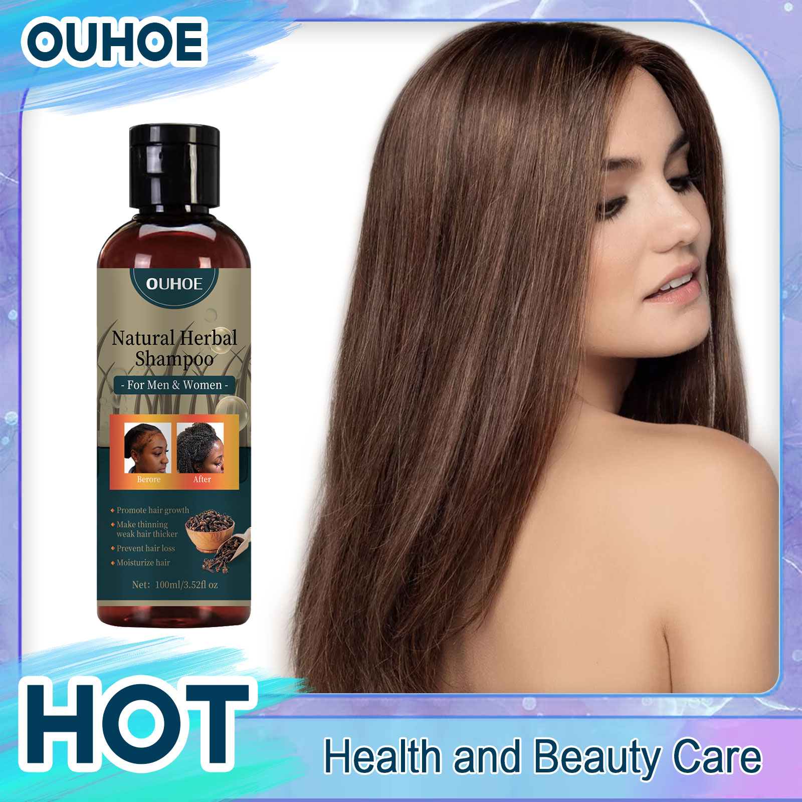 Hair Care Ouai - OUHOE Hair Growth Shampoo Anti Dandruff