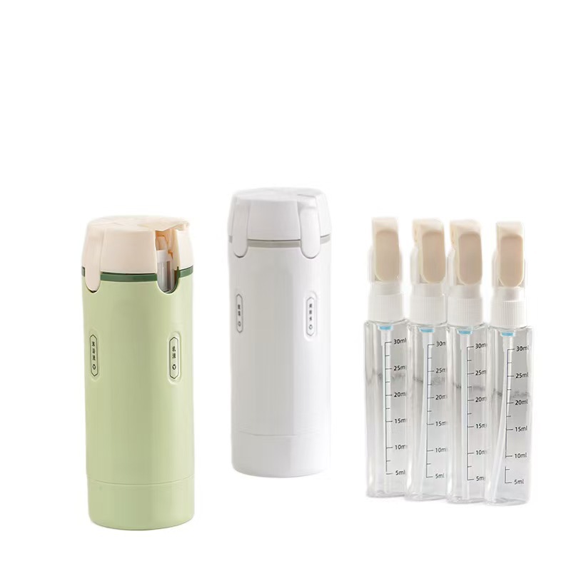 Dry Shampoo Travel - Travel Bottles 4-in-1 Leak-Proof Refillable Containers