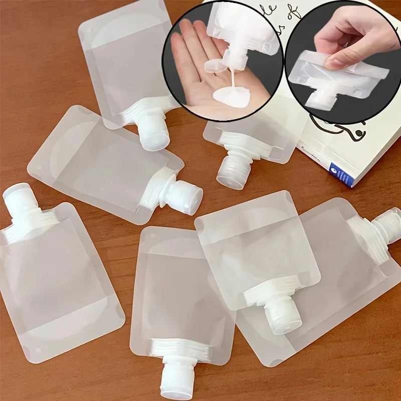 Dry Shampoo Travel - 6Pcs Travel Bottles Empty Squeeze Bag