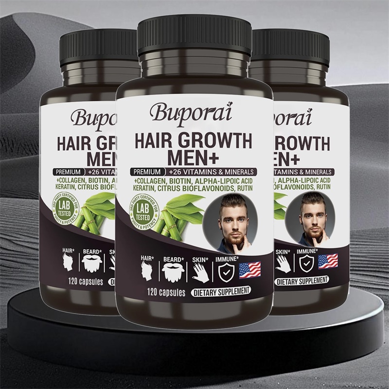 Hair Care Capsule - Hair Growth Men Supplement - Beard