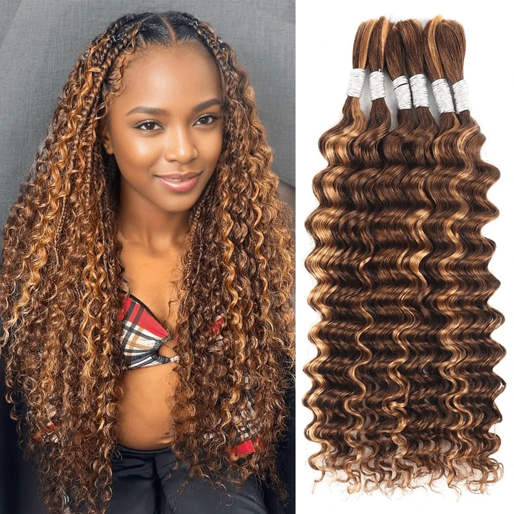 Hair Care Wavy Hair - Human Braiding Hair 18 Inch 2