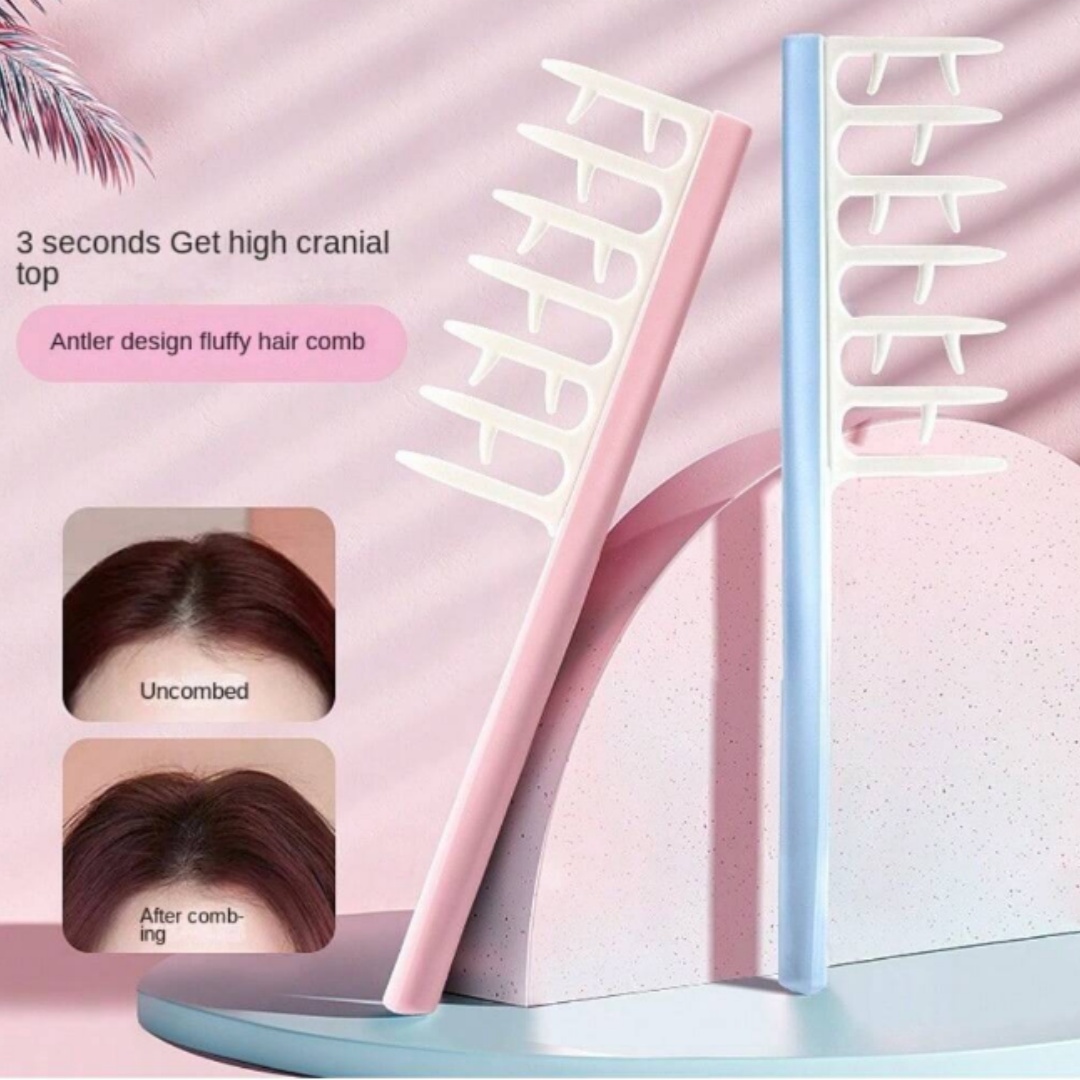 Antler Shape Hair Seam Comb Sh - Hair Care Wavy Hair 评论和价格