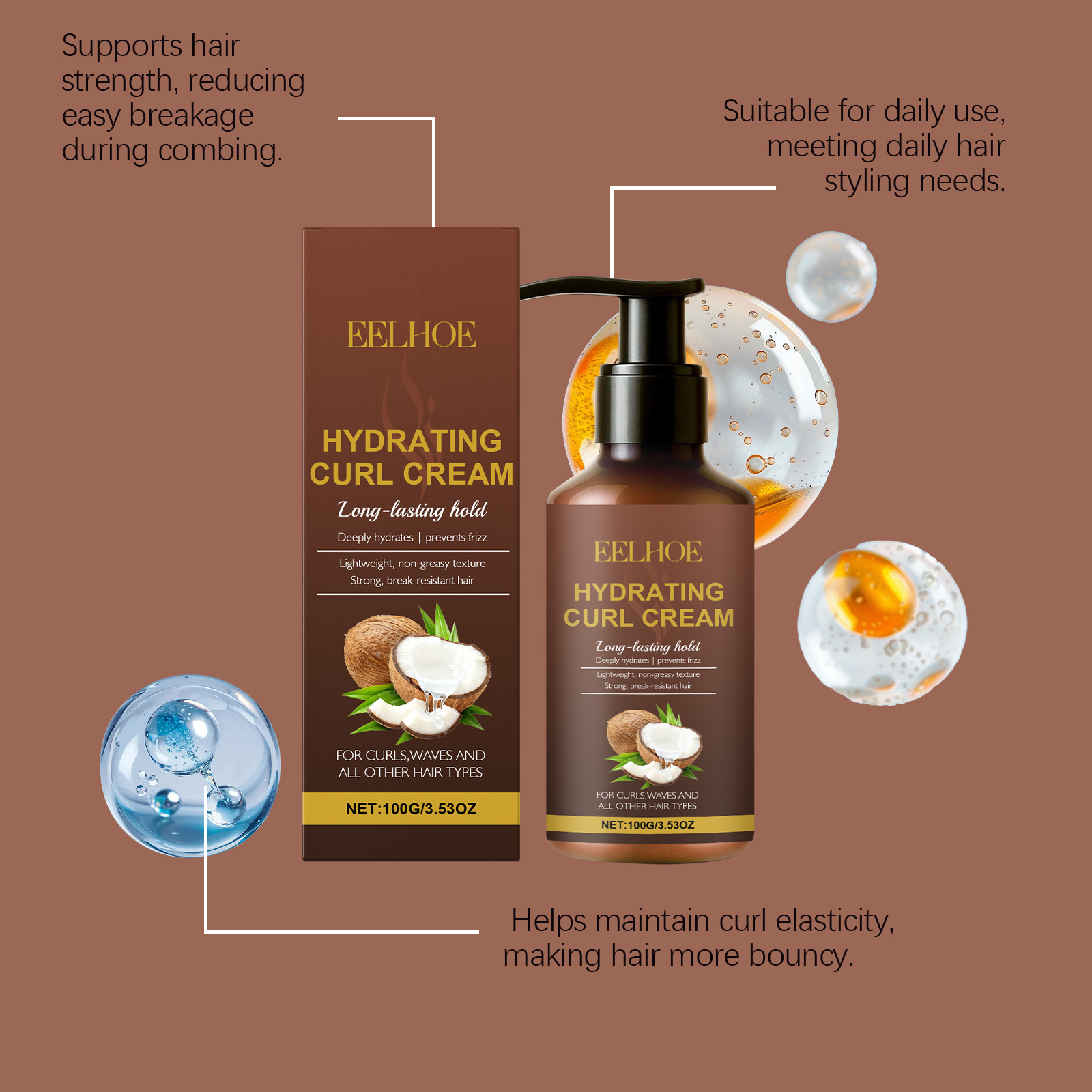 Curl Styling Cream for Wavy an - Hair Care Wavy Hair 评论和价格