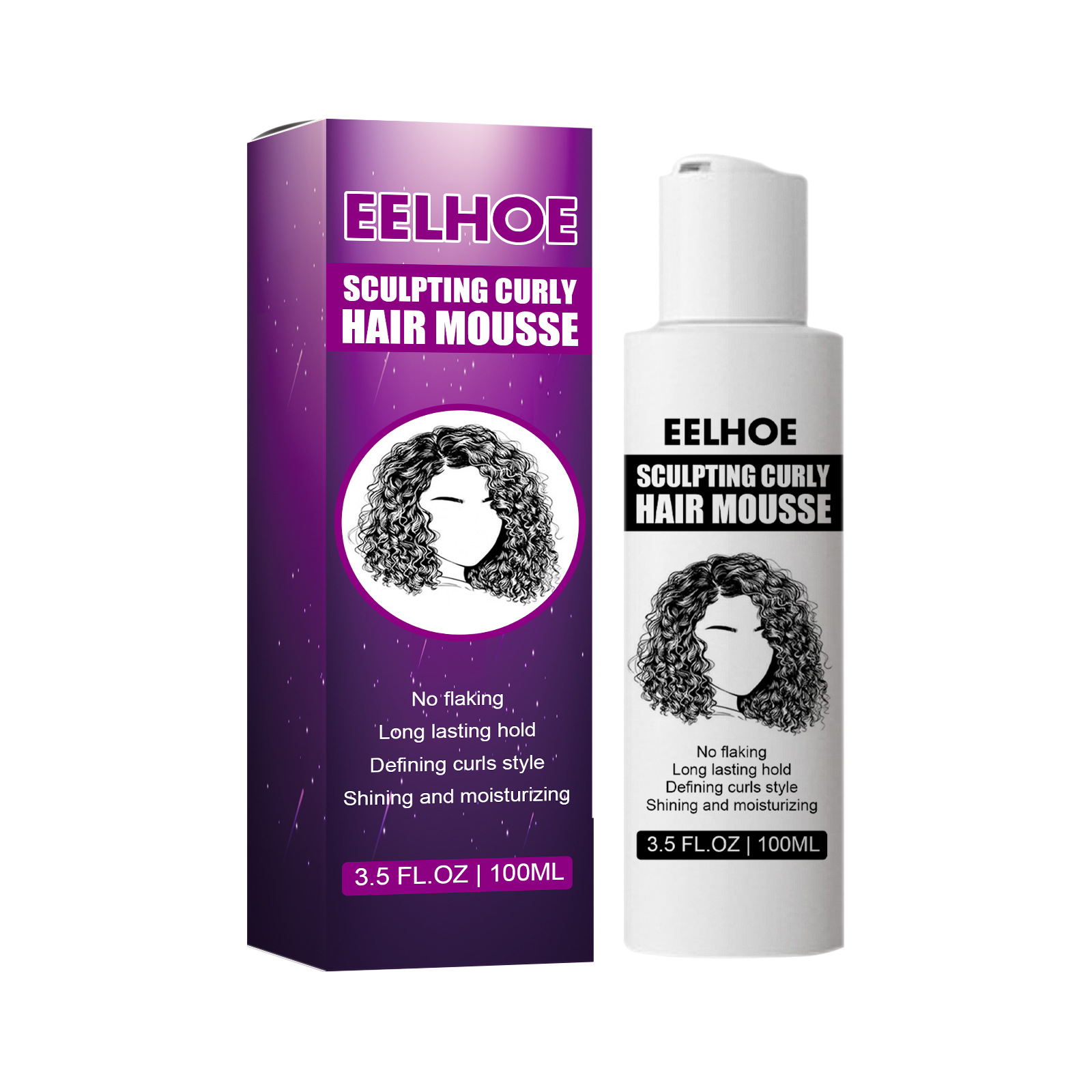 EELHOE Curly Elastin Mousse Na - Hair Care Wavy Hair 评论和价格