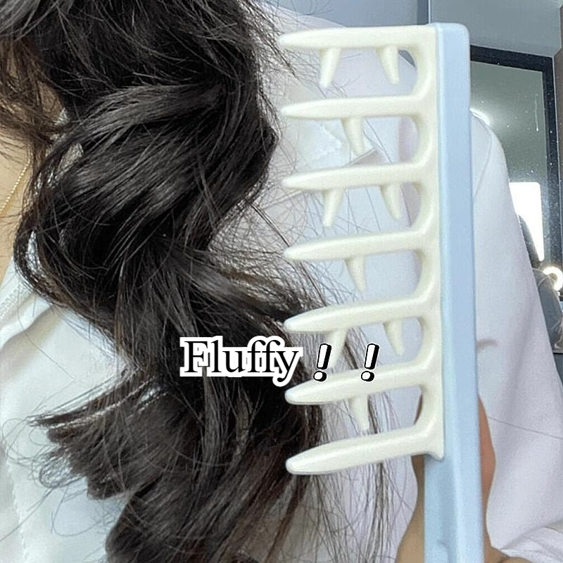 Antler Shaped Hair Seam Comb S - Hair Care Wavy Hair 评论和价格