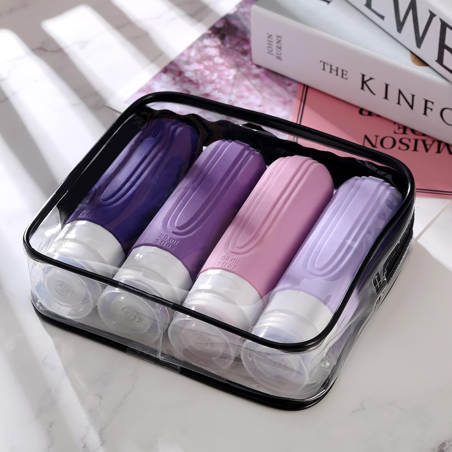 90ml/Set Silicone Travel Cosme - Dry Shampoo Travel 评论和价格
