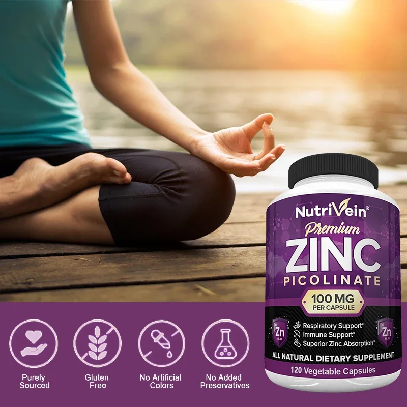 Premium Zinc Picolinate 100mg  - Hair Care Capsule 评论和价格
