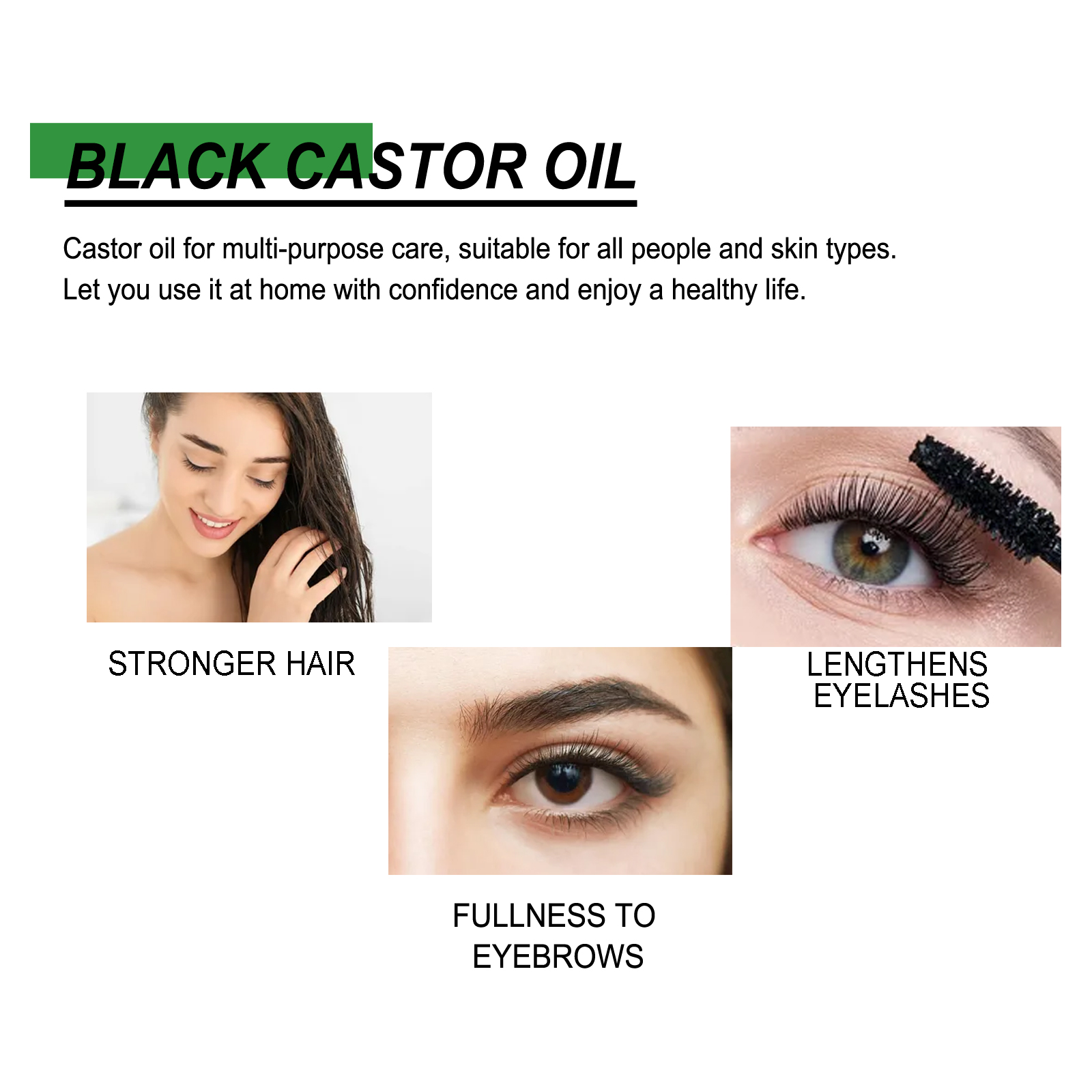 Black Castor Oil for Hair Eyeb - Hair Care Ouai 评论和价格