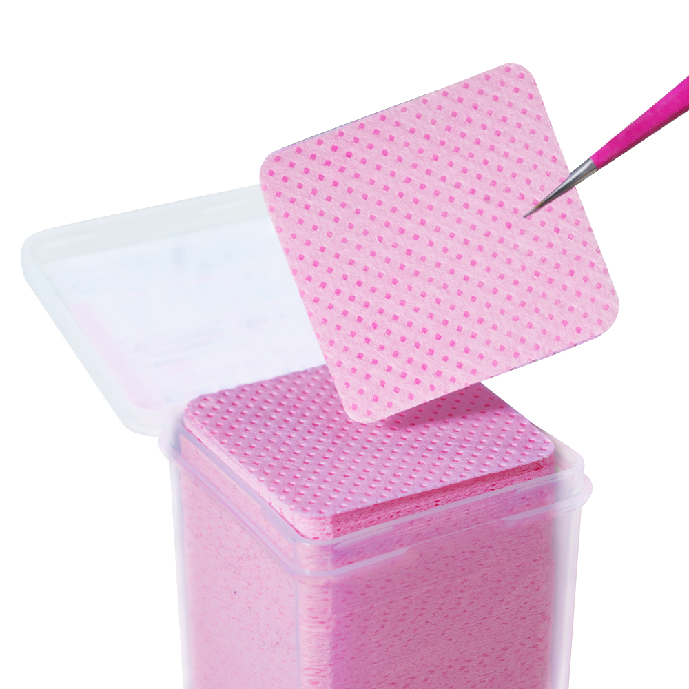 200Pcs Pink Lint-Free Nail Pol - Hair Care Gel 评论和价格