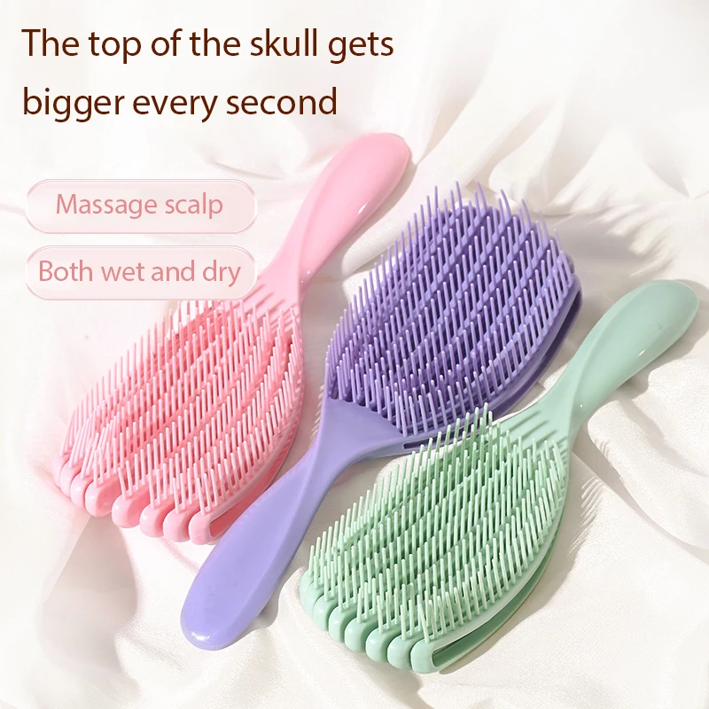 1pcs Detangling Hair Brush Oct - Hair Care Wavy Hair 评论和价格