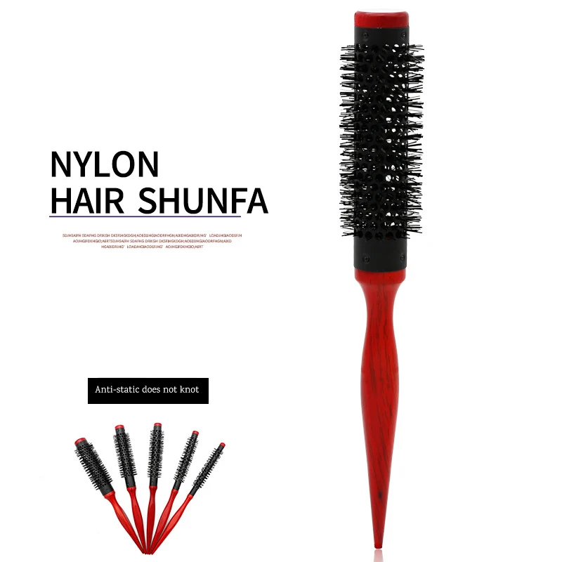 Wavy Curly Hair Brush Wood Han - Hair Care Wavy Hair 评论和价格