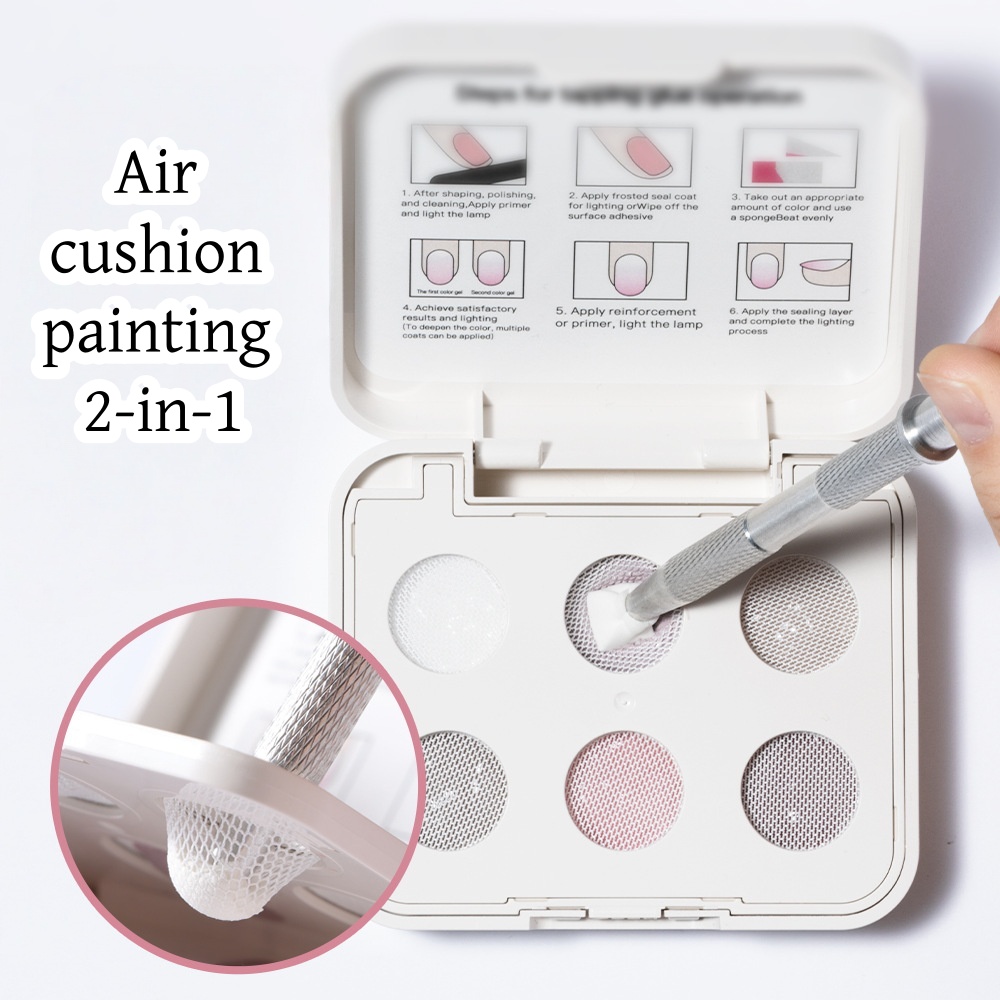 6 Colors Air Cushion Patting G - Hair Care Gel 评论和价格