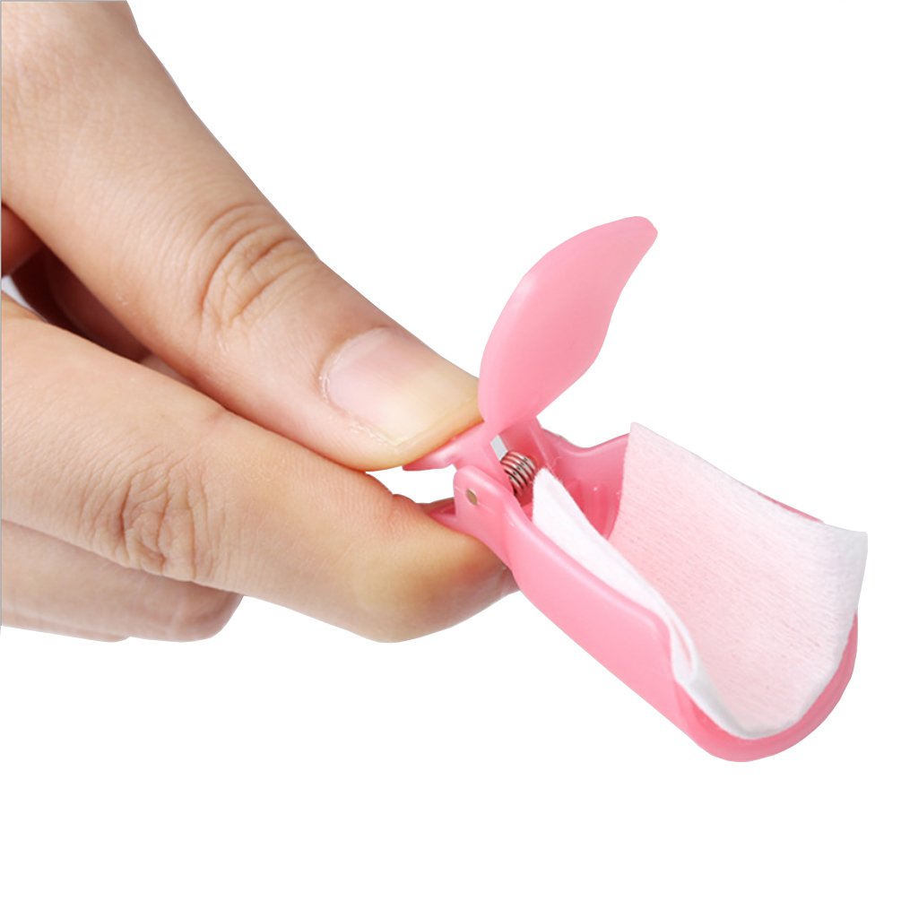 10Pcs Plastic Nail Art Soak Of - Hair Care Gel 评论和价格