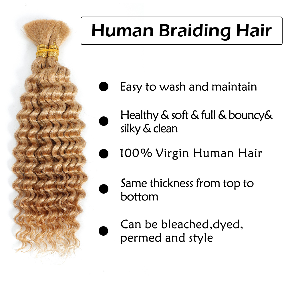 Human Braiding Hair 2Bundle 10 - Hair Care Wavy Hair 评论和价格