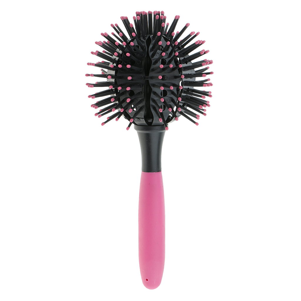 3D  Brush, Round Ball Comb, Sa - Hair Care Wavy Hair 评论和价格
