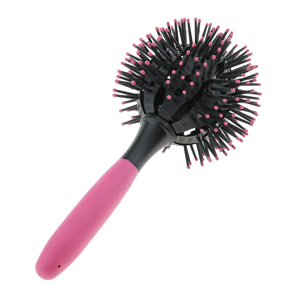 3D  Brush, Round Ball Comb, Sa - Hair Care Wavy Hair 评论和价格