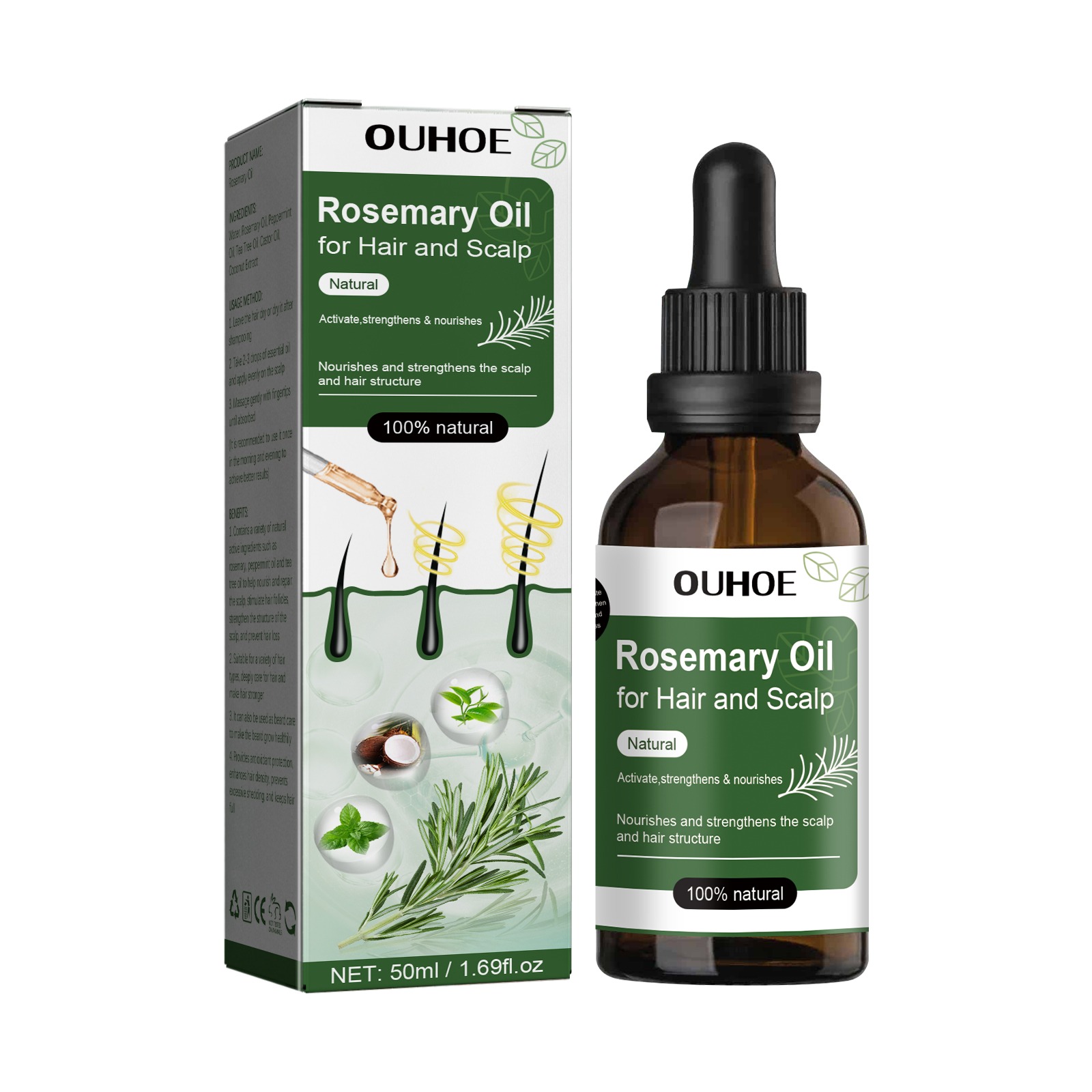 Rosemary Oil for Hair Growth 5 - Hair Care Ouai 评论和价格