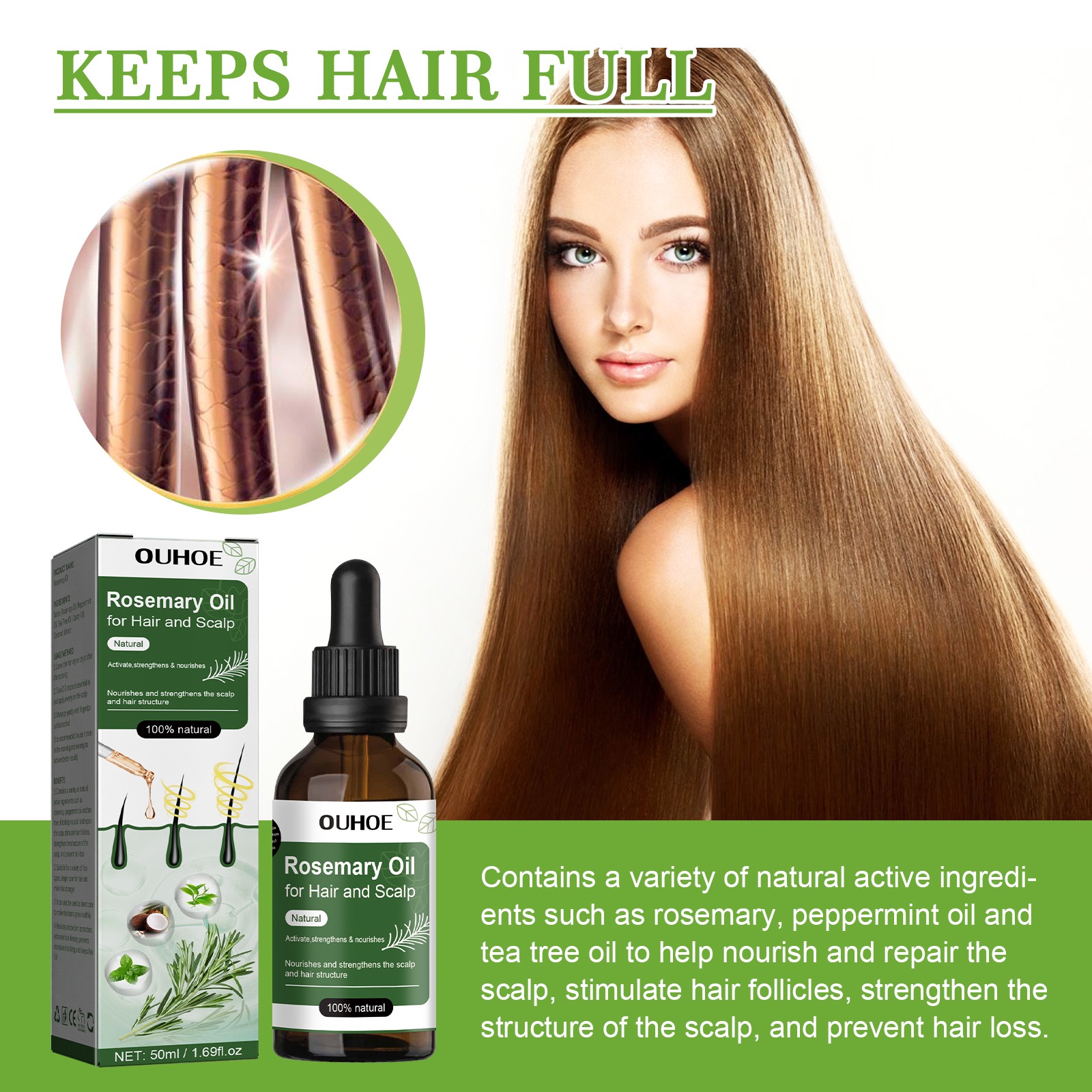 Rosemary Oil for Hair Growth 5 - Hair Care Ouai 评论和价格