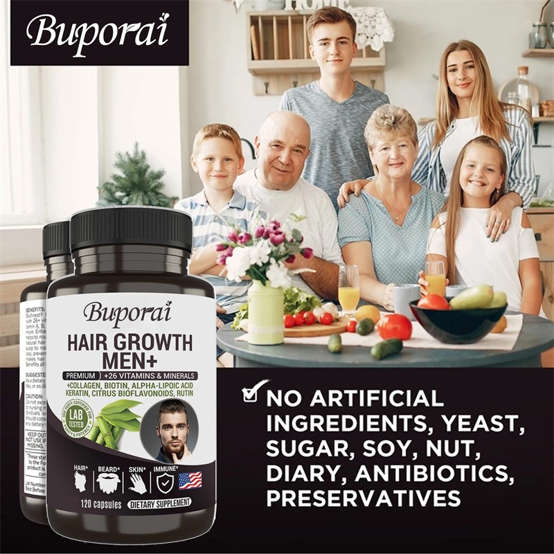 Hair Growth Men Supplement - B - Hair Care Capsule 评论和价格
