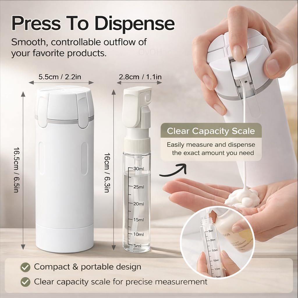 4 In 1 Travel Dispenser Portab - Dry Shampoo Travel 评论和价格
