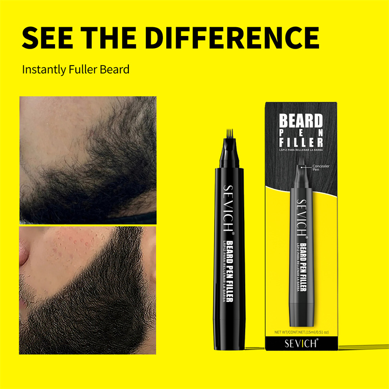 Black Beard Filler Pen for Men - Hair Care Capsule 评论和价格
