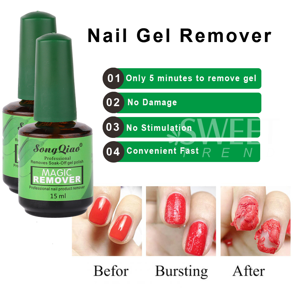 1/2/3pcs 15ml Nail Remover Bur - Hair Care Gel 评论和价格