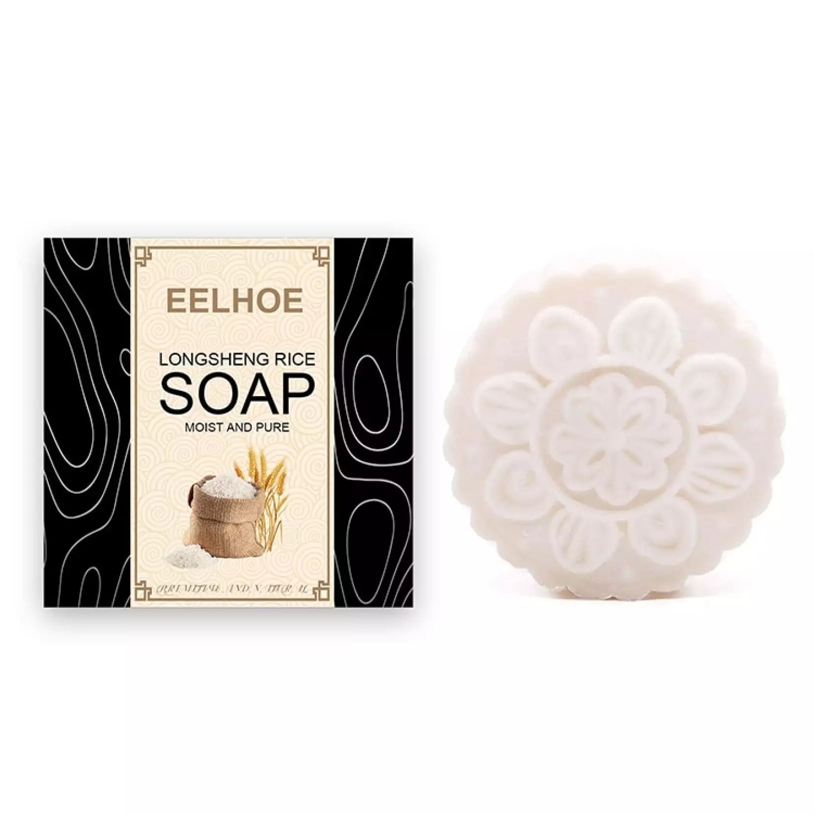 EELHOE Rice Soap Shampoo Handc - Hair Care Wavy Hair 评论和价格